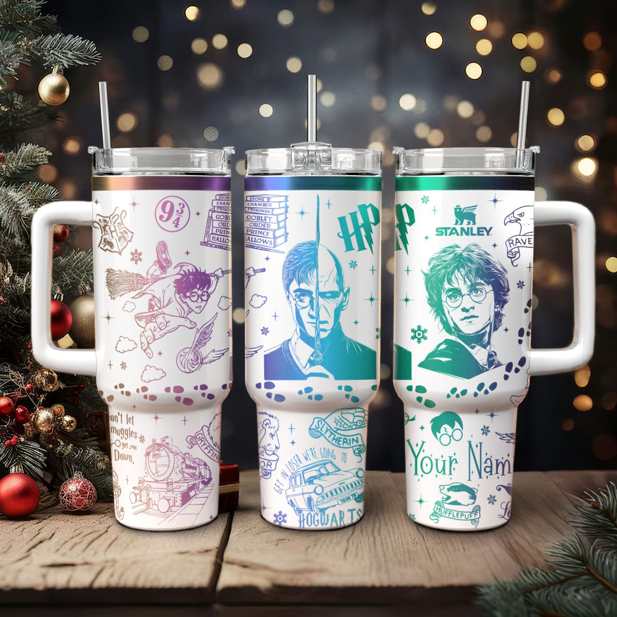 Custom "Harry Potter" Movie 40oz Tumbler - 410QATLTB045