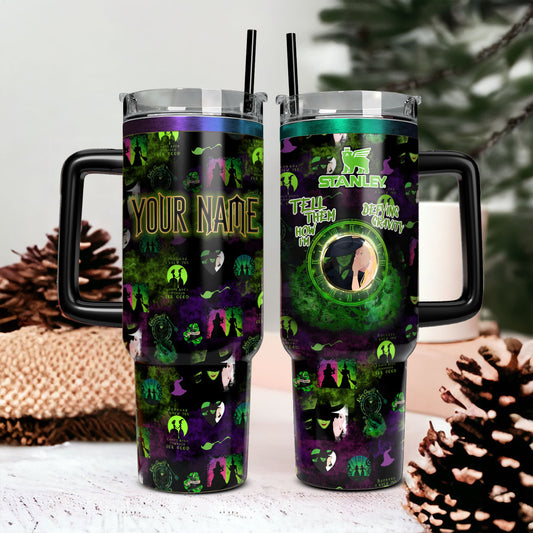 Custom Name Wicked of Oz Tumbler 40 oz - 412HLTLTB019