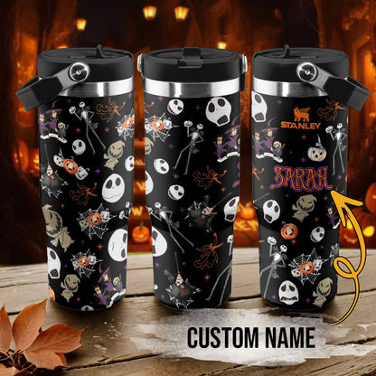 Custom Name Nightmare Before Christmas IceFlow 40oz Tumbler - 408HLTLTB106