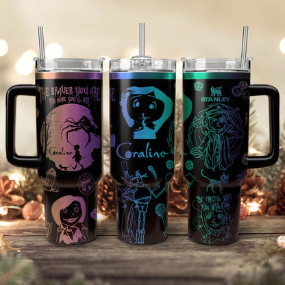 Coraline Movies 40oz Tumbler - 409HLTLTB180