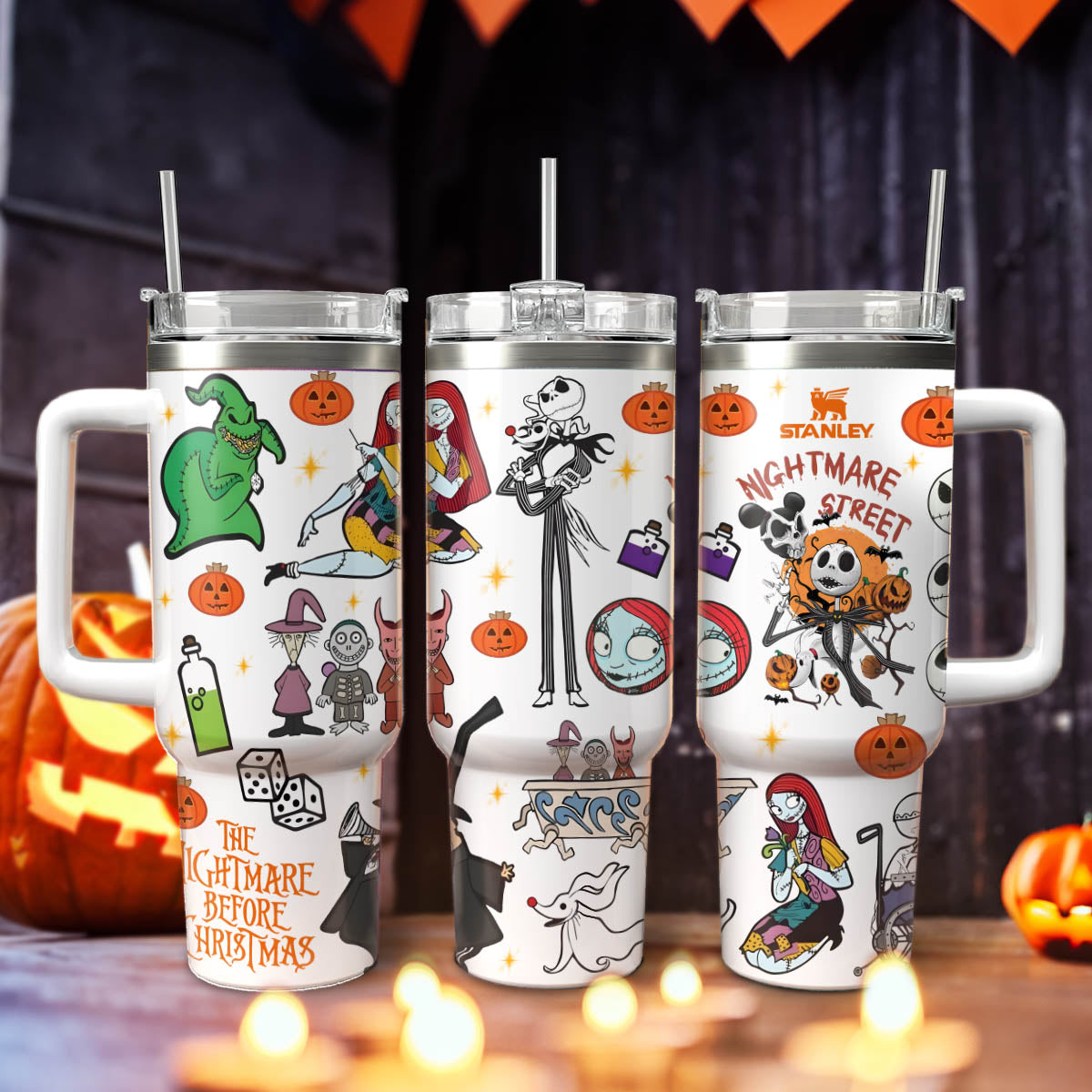 The Nightmare Before Christmas Street Tumbler 40 oz