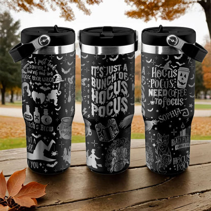 Custom Name Hocus Pocus IceFlow 40oz Tumbler - 409VTTLTB003