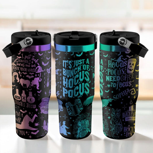 Custom Name Hocus Pocus IceFlow 40oz Tumbler - 409VTTLTB003