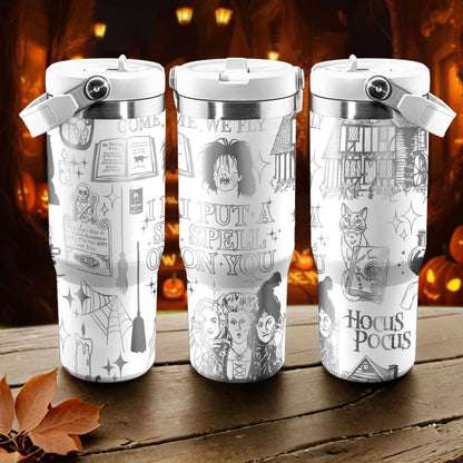 Cute Hocus Pocus Sisters IceFlow 40oz Tumbler - 409VTTLTB017