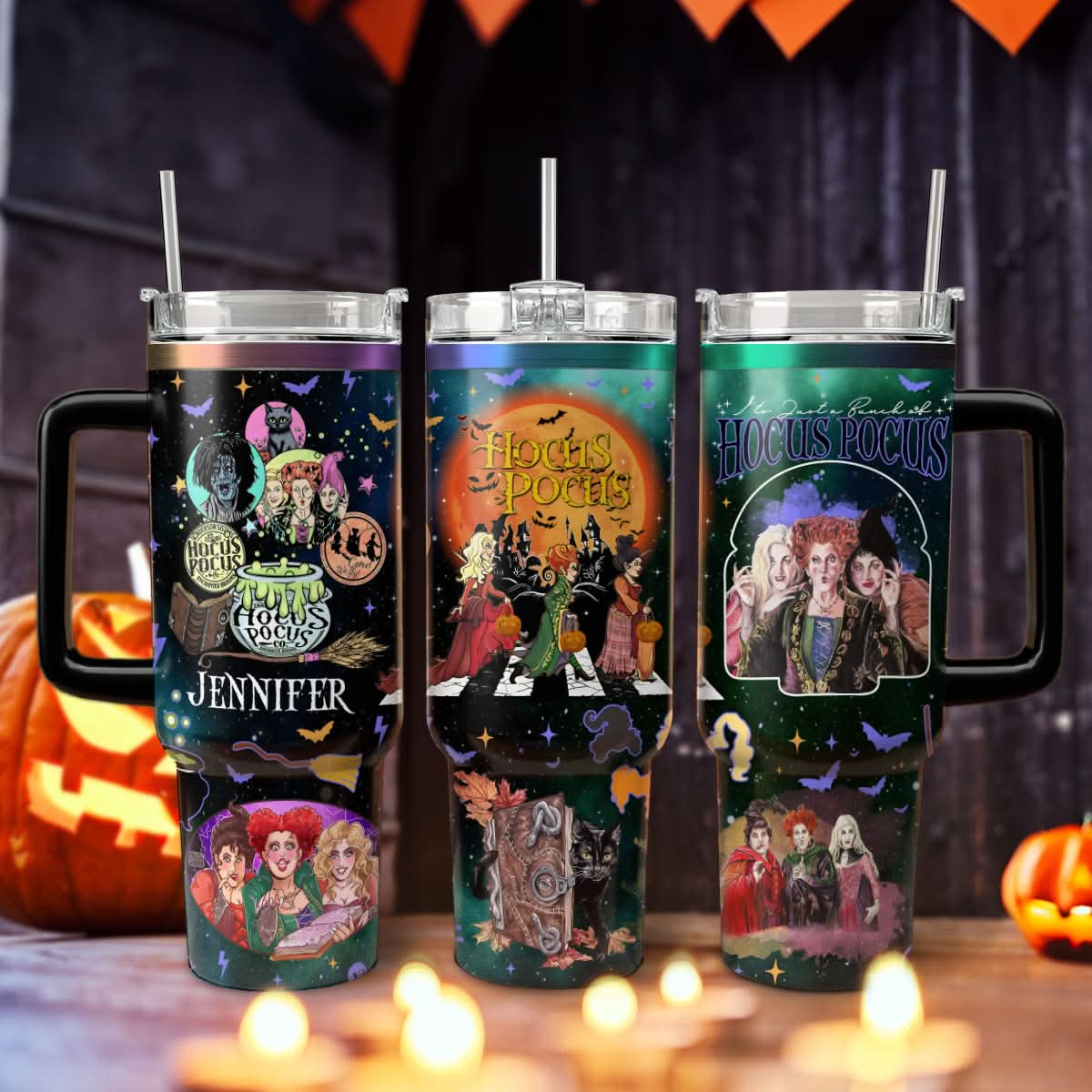 Hocus Pocus 40oz Custom Tumbler - 409VTTLTB013