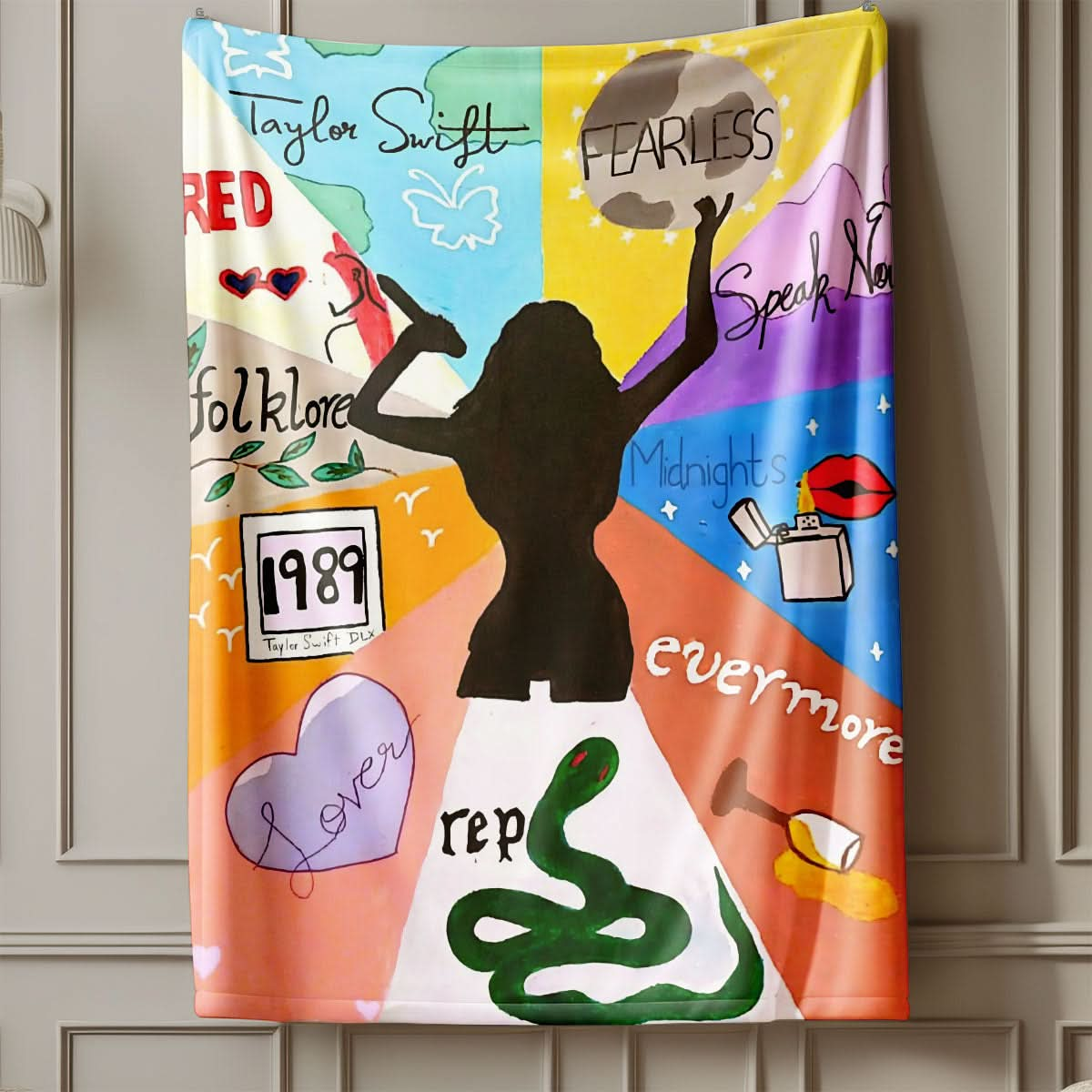 Taylor Swift Album Blanket - 408VTTLBL008