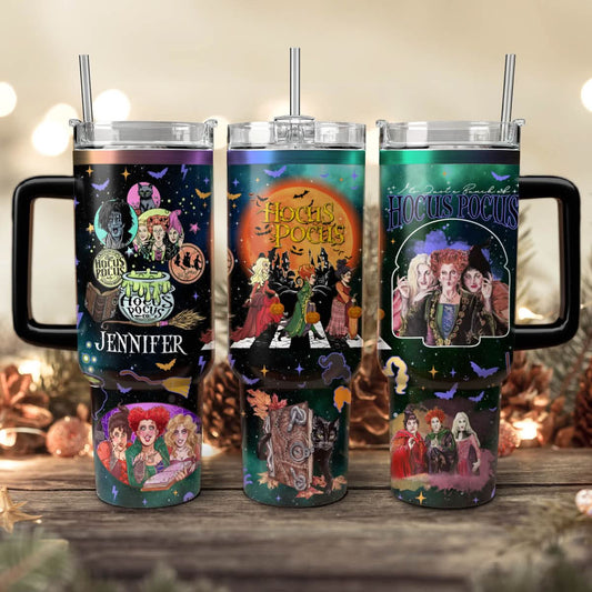 Hocus Pocus 40oz Custom Tumbler - 409VTTLTB013