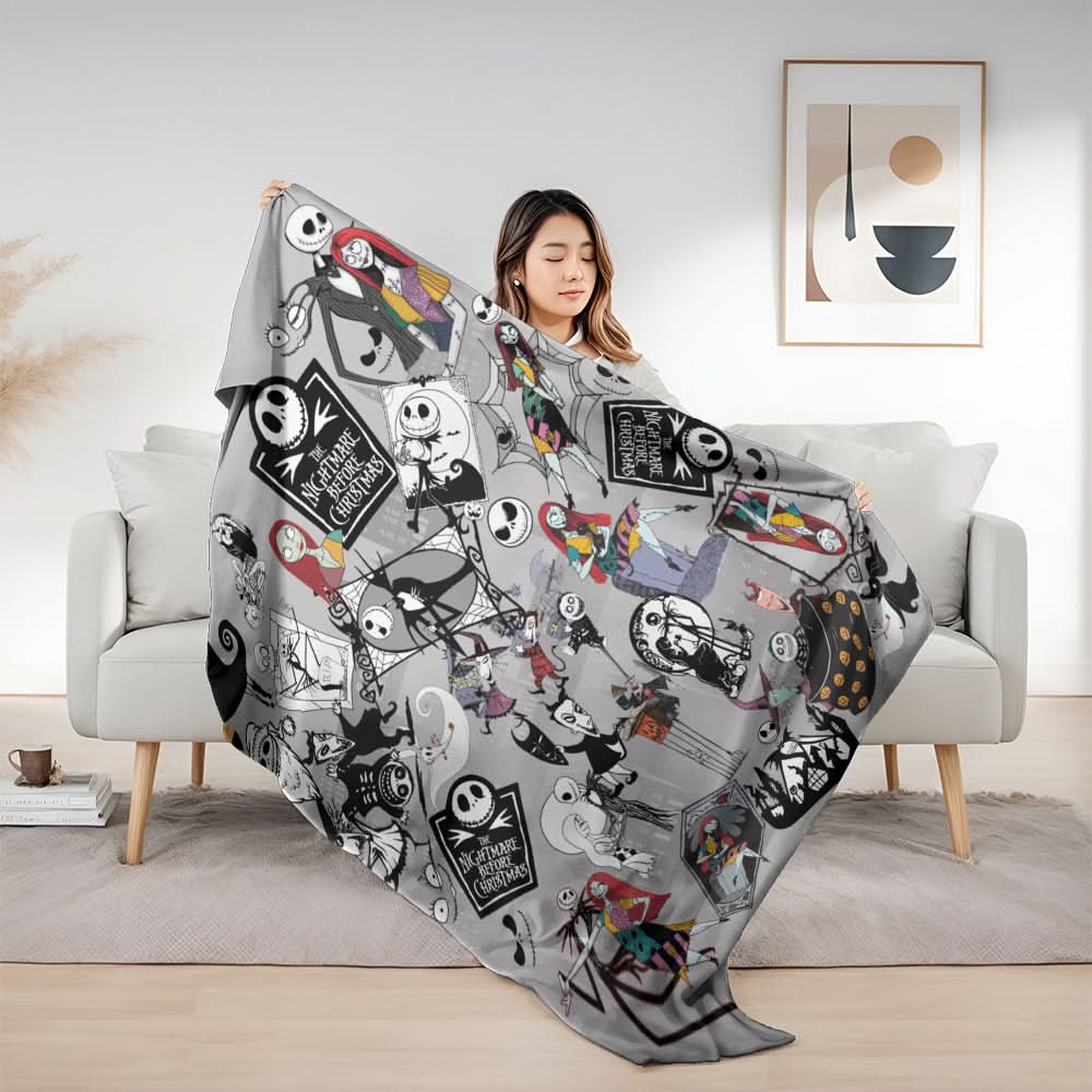 The Nightmare Before Christmas Blanket - 408VTTLTB023