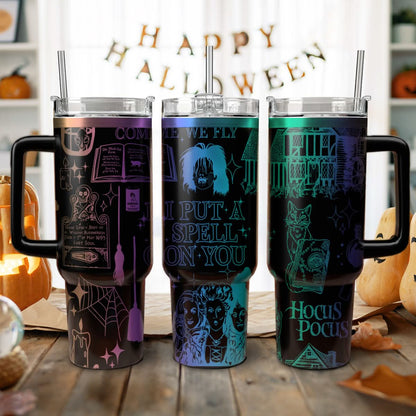 Cute Hocus Pocus Sisters 40oz Tumbler - 409VTTLTB017