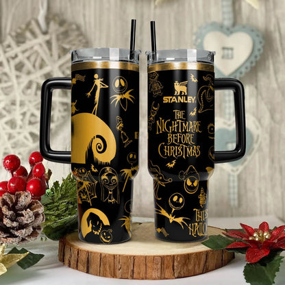 Crossword Art Disney Nightmare Christmas 40oz Tumbler - 410VTTLTB020