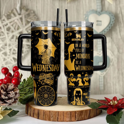 Addams Movies 40oz Tumbler - 409TTTLTB001