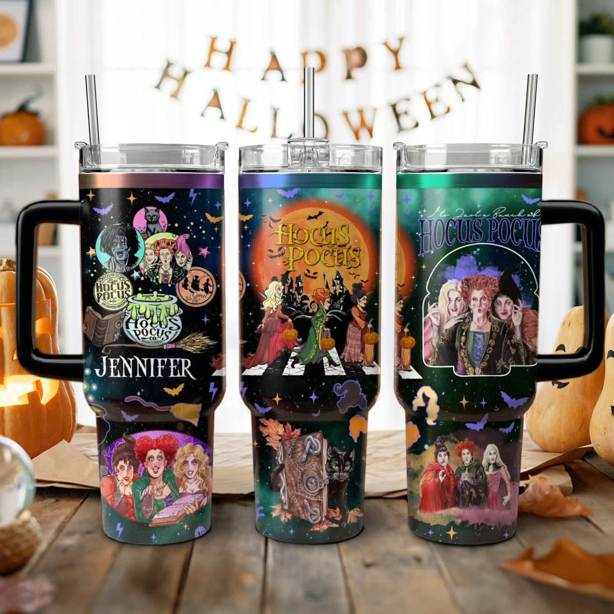 Hocus Pocus 40oz Custom Tumbler - 409VTTLTB013