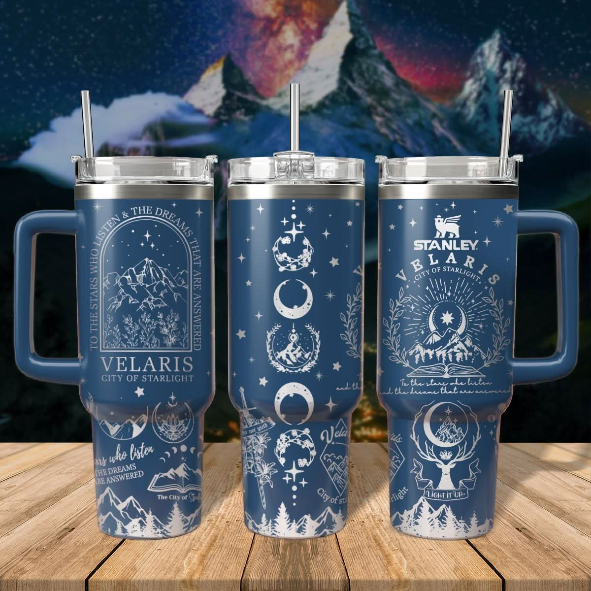 Velaris City Of Starlight 40oz Tumbler - 407VTTLTB028