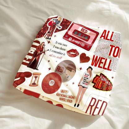 RED Taylor Album Blanket - 408VTTLBL004