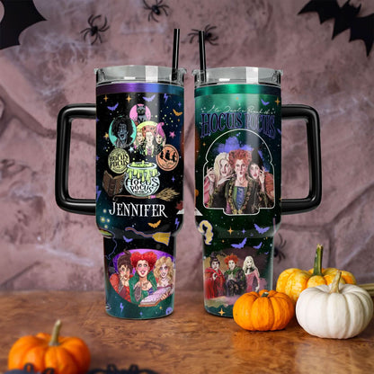 Hocus Pocus 40oz Custom Tumbler - 409VTTLTB013