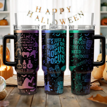 Custom Name Hocus Pocus 40oz Tumbler - 409VTTLTB003