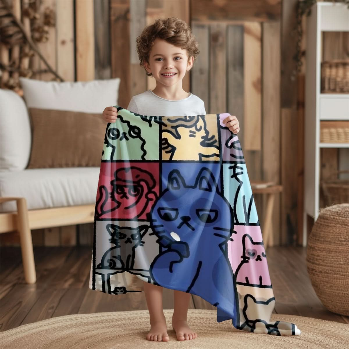 Karma is a cat Taylor Swift Blanket - 408VTTLBL009