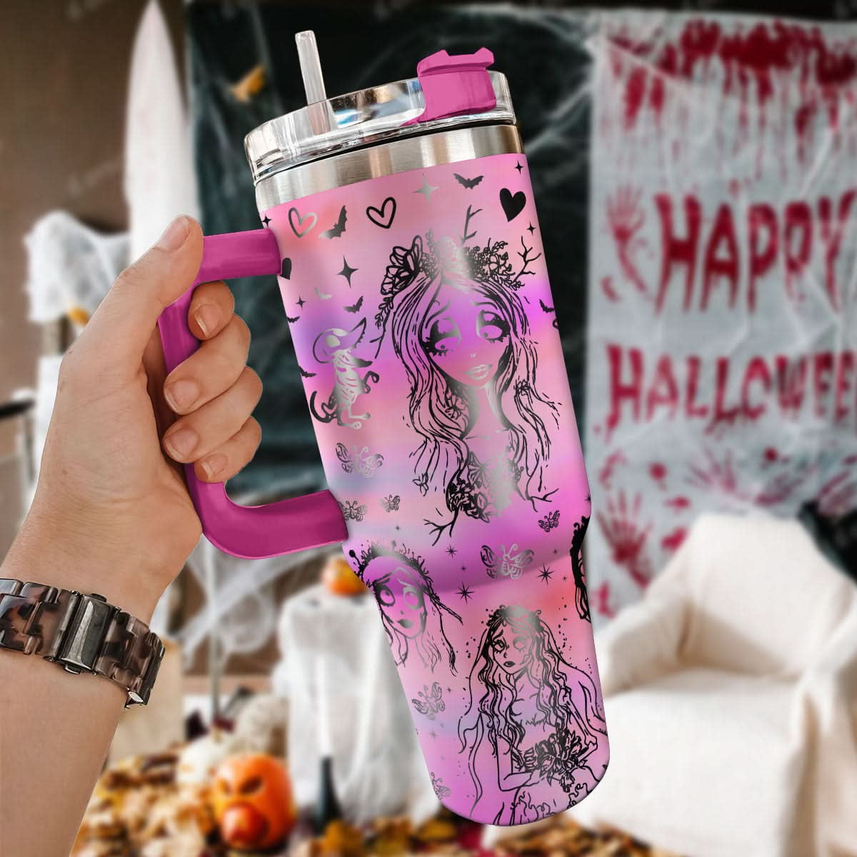 Corpse Bride 40oz Tumbler - 409VTTLTB052