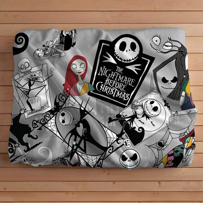 The Nightmare Before Christmas Blanket - 408VTTLTB023