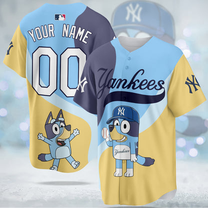 New York Yankees 2025 Bluey Night Limited Jersey