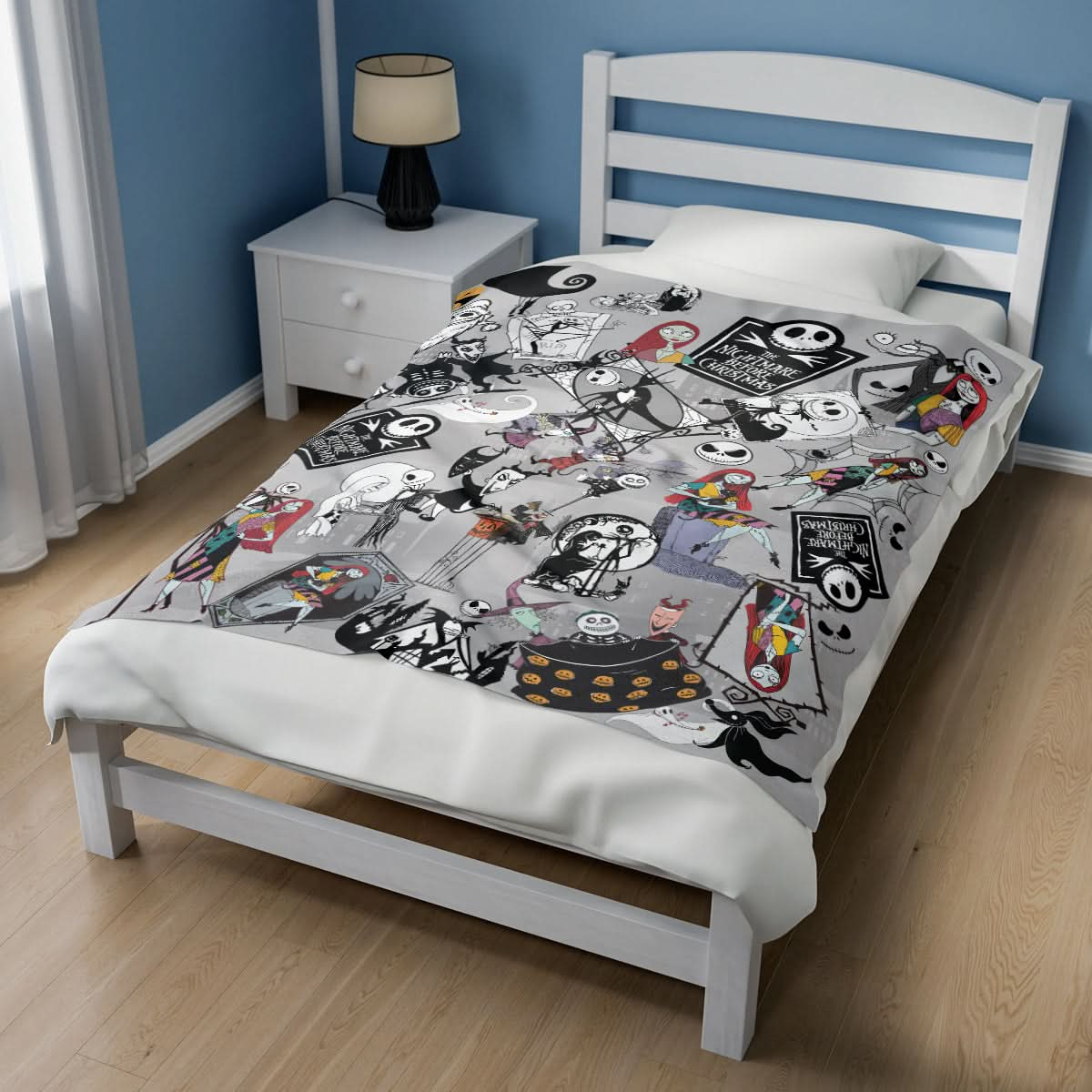 The Nightmare Before Christmas Blanket - 408VTTLTB023