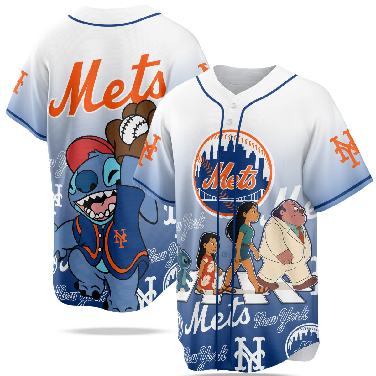 New York Mets MLB x Lilo & Stitch Jersey Limited