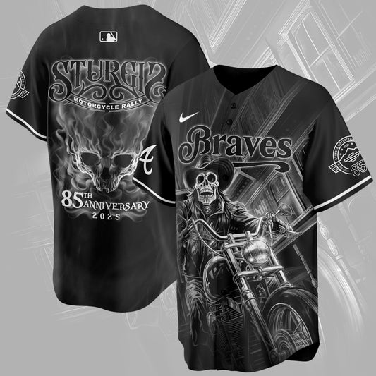 Atlanta Braves x Sturgis Motocycle Rally Jersey
