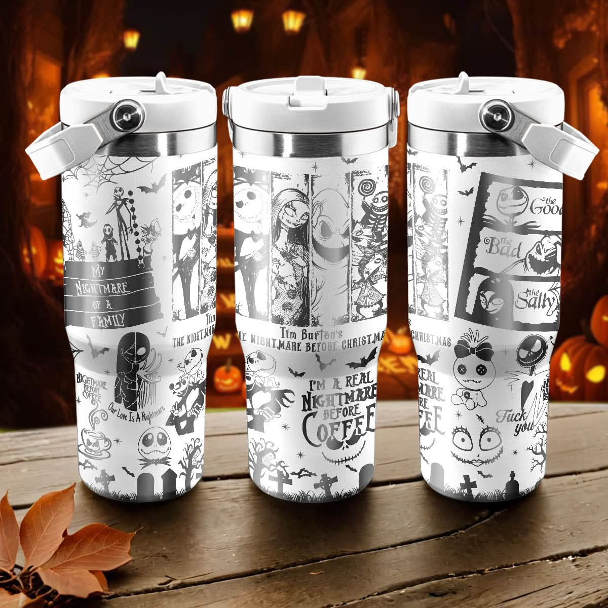 The Nightmare Of A Family IceFlow 40oz Tumbler - 408VTTLTB022