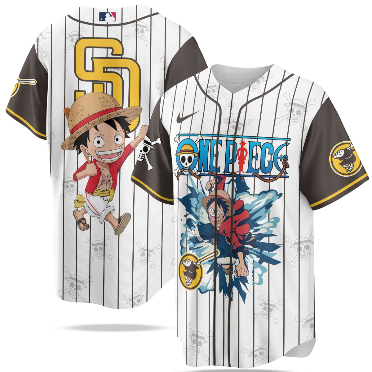 MLB San Diego Padres  X One Piece Baseball Jersey