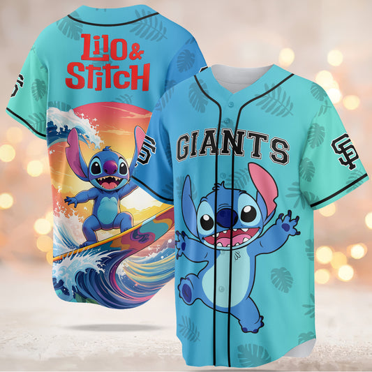 San Francisco Giants MLB x Lilo & Stitch Jersey Limited