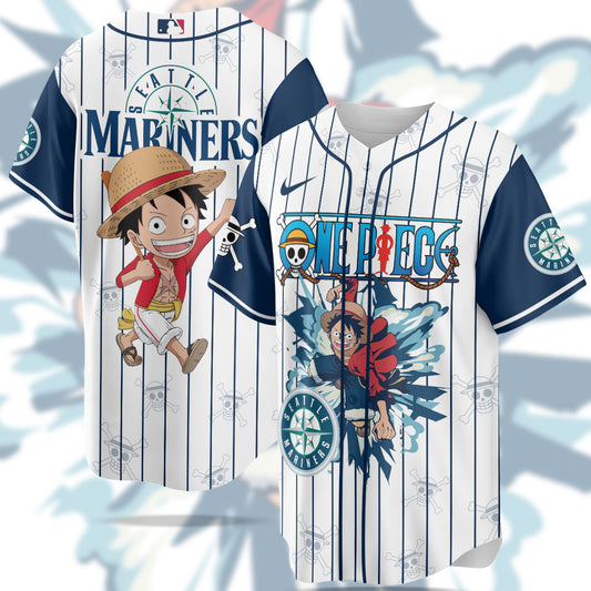 MLB Seattle Mariners  X One Piece Baseball Jersey
