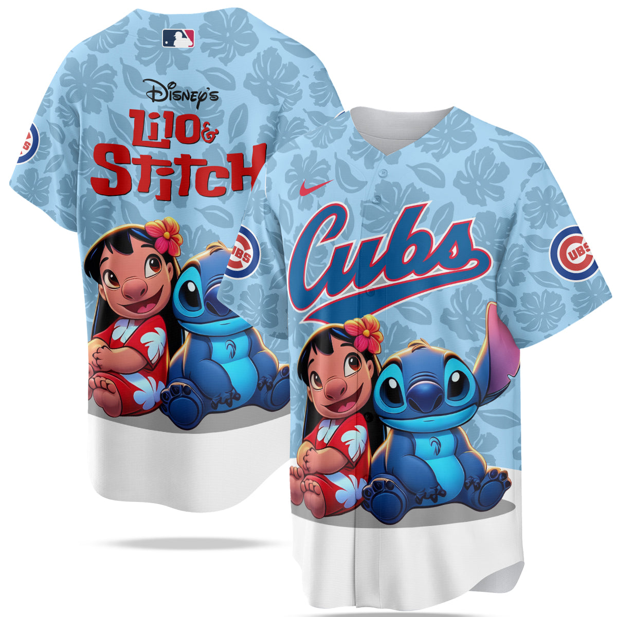 Chicago Cubs MLB x Lilo & Stitch Jersey Limited