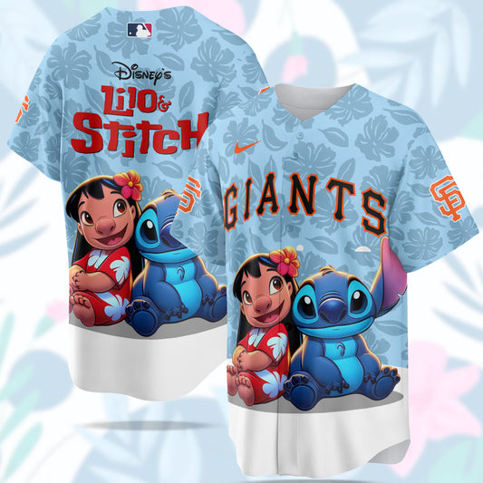 San Francisco Giants MLB x Lilo & Stitch Jersey Limited