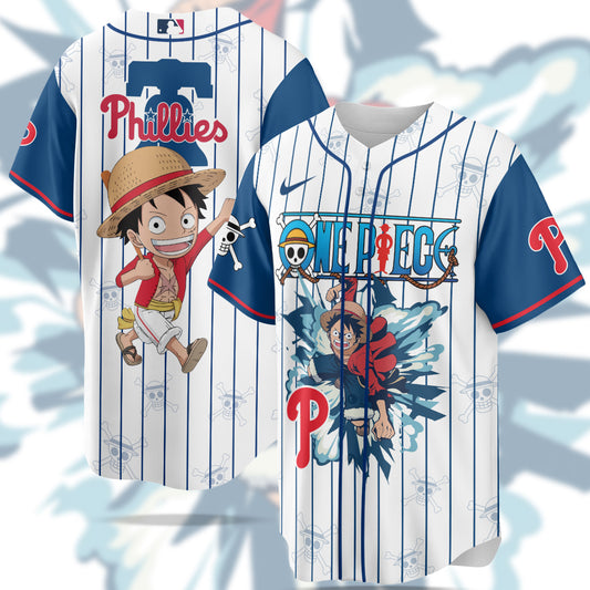 MLB Philadelphia Phillies X One Piece Baseball Jersey