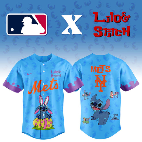 New York Mets x Lilo and Stitch 2025 Limited Jersey