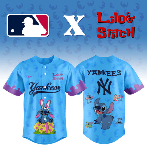 New York Yankees x Lilo and Stitch 2025 Limited Jersey
