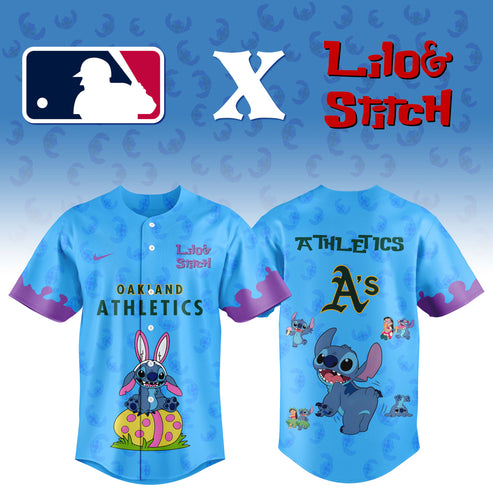 Oakland Athletics x Lilo and Stitch 2025 Limited Jersey
