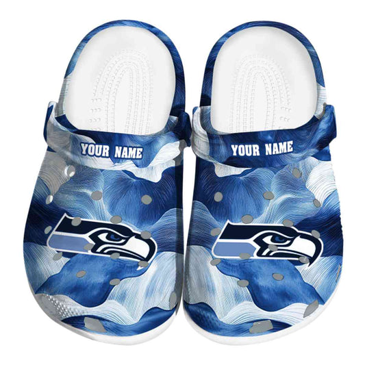 Best Gift for Seattle Seahawks Fan - Custom Clog 502MC-CR011