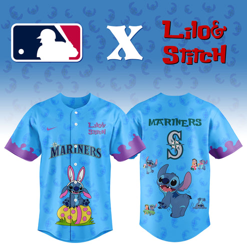 Seattle Mariners x Lilo and Stitch 2025 Limited Jersey