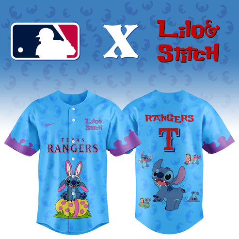 Texas Rangers x Lilo and Stitch 2025 Limited Jersey