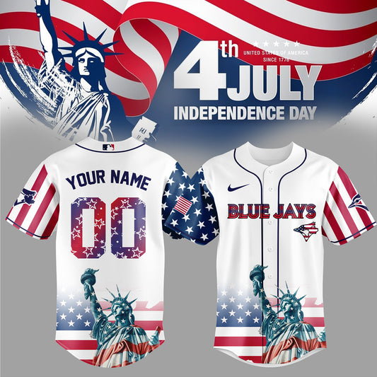 Toronto Blue Jays Special Nationals Independence Day Jersey 2025