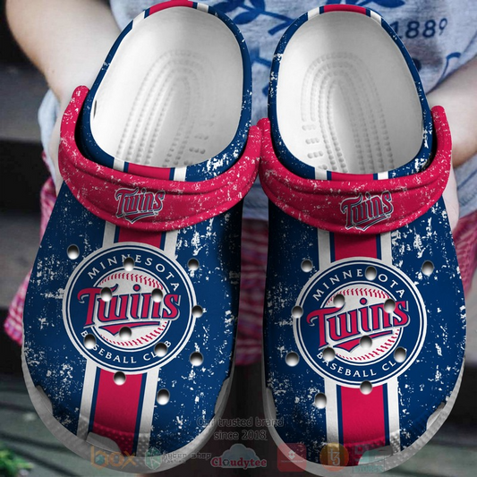 Minnesota Twins MLB Sport Clogs Shoes  - 503HL- CR094