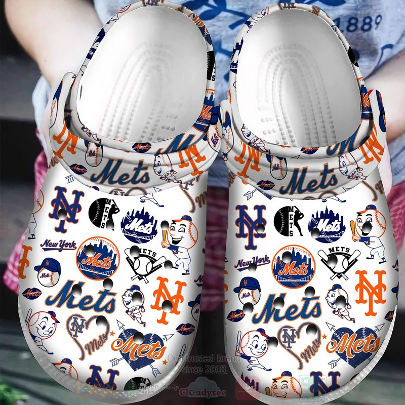 New York Mets MLB Sport Clogs Shoes  - 503HL- CR092