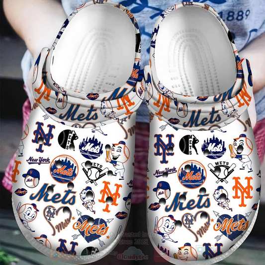New York Mets MLB Sport Clogs Shoes  - 503HL- CR092