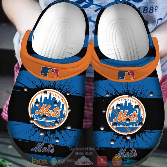 New York Mets MLB Sport Clogs Shoes   - 503HL- CR095