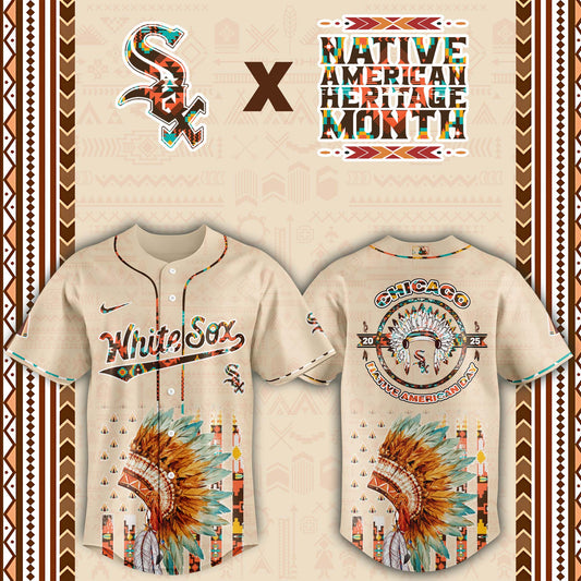 Chicago White Sox Native American Heritage Month Baseball Jersey - Saint Savoir