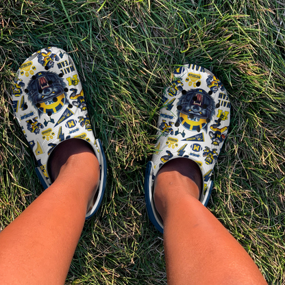 Michigan Wolverines NCAA Sport Clogs Shoes - 503HL- CR024
