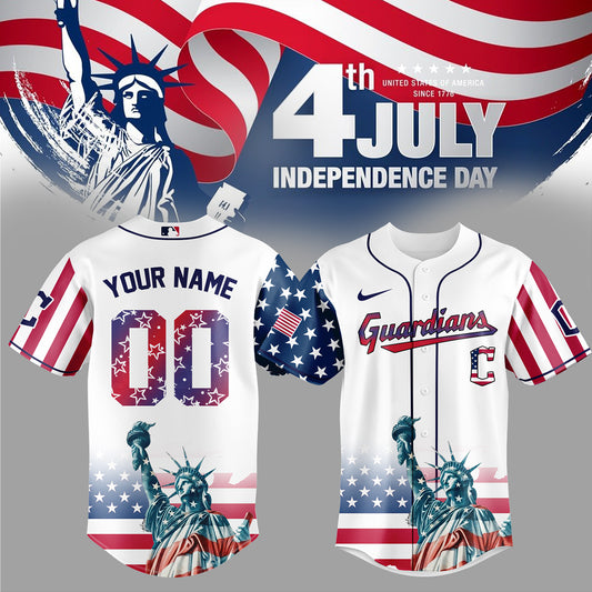 Cleveland Guardians Special Nationals Independence Day Jersey 2025