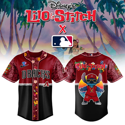 Arizona Diamondbacks MLB x Lilo & Stitch Jersey Limited