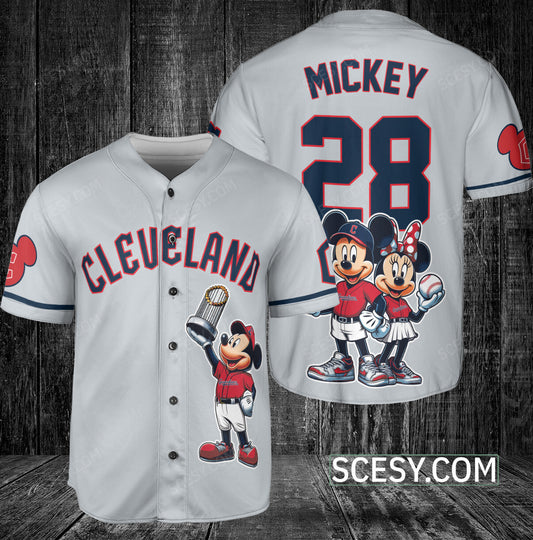 Cleveland Guardians MM Baseball Jersey Gray